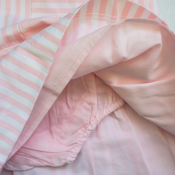 Janie and Jack Pink & White Striped Dress - Picture 6 of 8